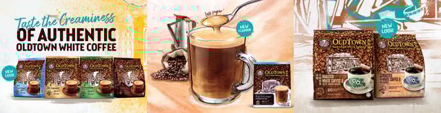 oldtown coffee assortment banner