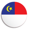 oldtown icon flag melaka